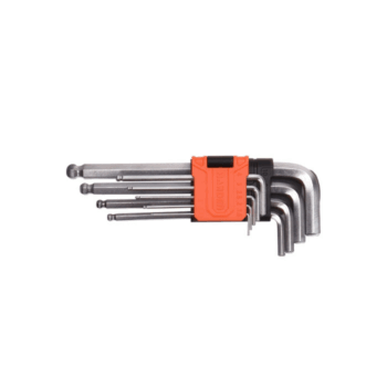 Medium Torx Ball Key Wrench Set (9 Piece)