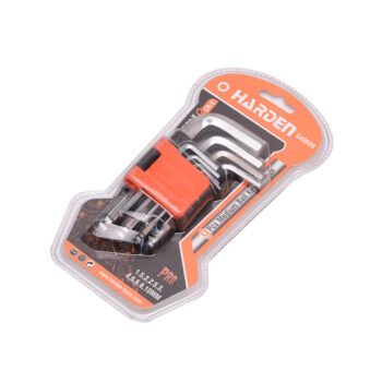 Medium Torx Ball Key Wrench Set (9 Piece)