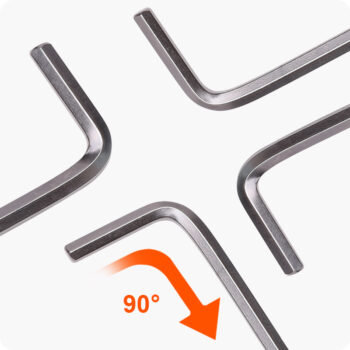 Inch Extra Long Hex Key Wrench (13 Piece)