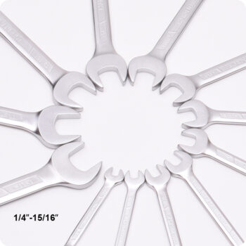 Inch Combination Spanner Set (12 Piece)