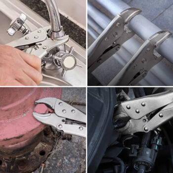 10" Oval Jaw Lock-Grip Plier - Image 9