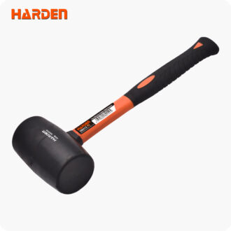 Rubber Mallet with Fiberglass Handle (680g/24oz)