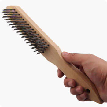Stainless Steel Wire Brush (4 Rows of Wires) - Image 4