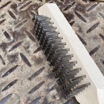 Stainless Steel Wire Brush (4 Rows of Wires) - Image 5