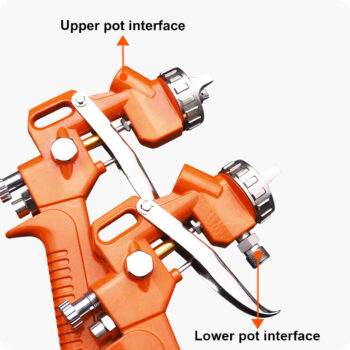 Gravity Feed Suction Spray Gun (600ml) - Image 3