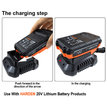 20V Battery Charger (UK Plug) - Image 3