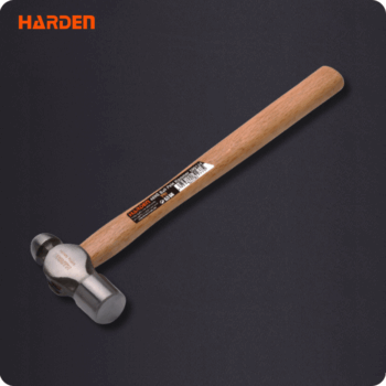 Ball Pein Hammer with Oak Wood Handle (450g/1lb)