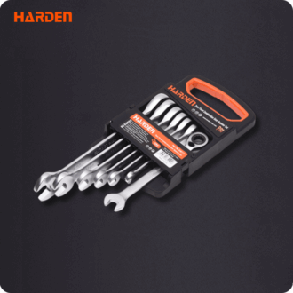 Fixed Combination Gear Spanner Set (7 Piece)