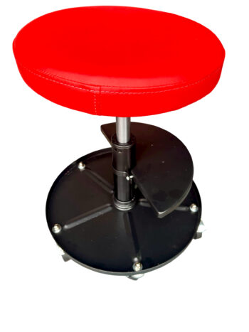Premium Adjustable Workshop Seat with Tool Trays – Heavy-Duty & Ergonomic - Image 3
