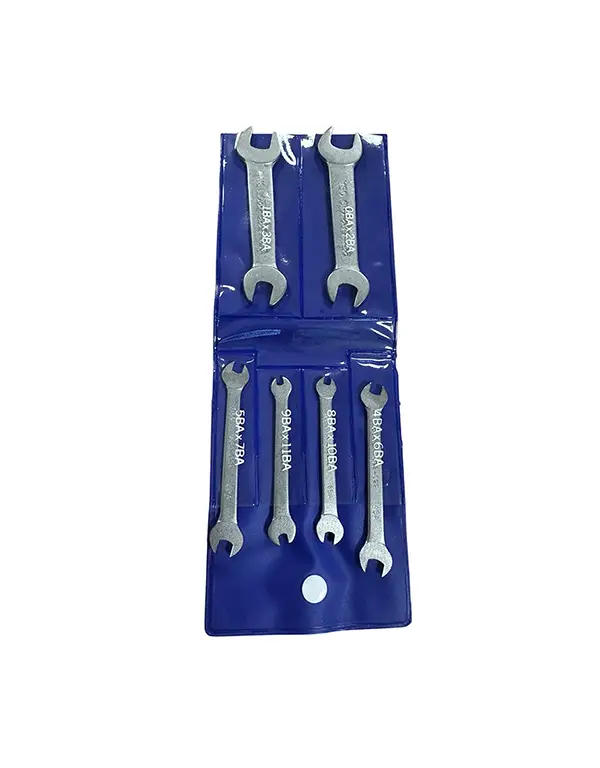 BA SPANNER SET OPEN ENDED 6pc