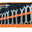Double Open End Spanner Set 12pc Metric Chrome Vanadium Wrench Set for Automotive Workshop