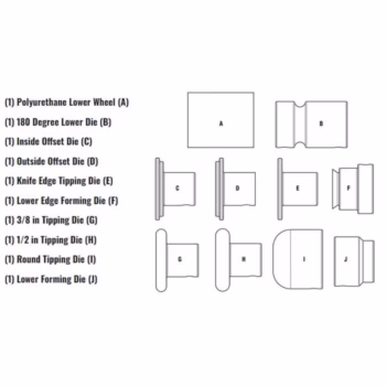 Bead Roller Metal Fabrication Forming Dies - Image 4