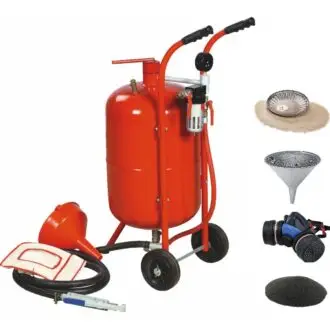 10 GALLON SANDBLAST KIT