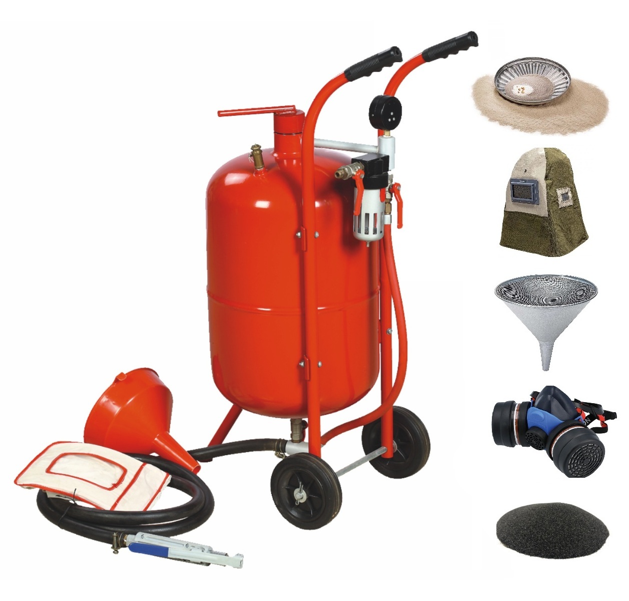 10 GALLON SANDBLAST KIT