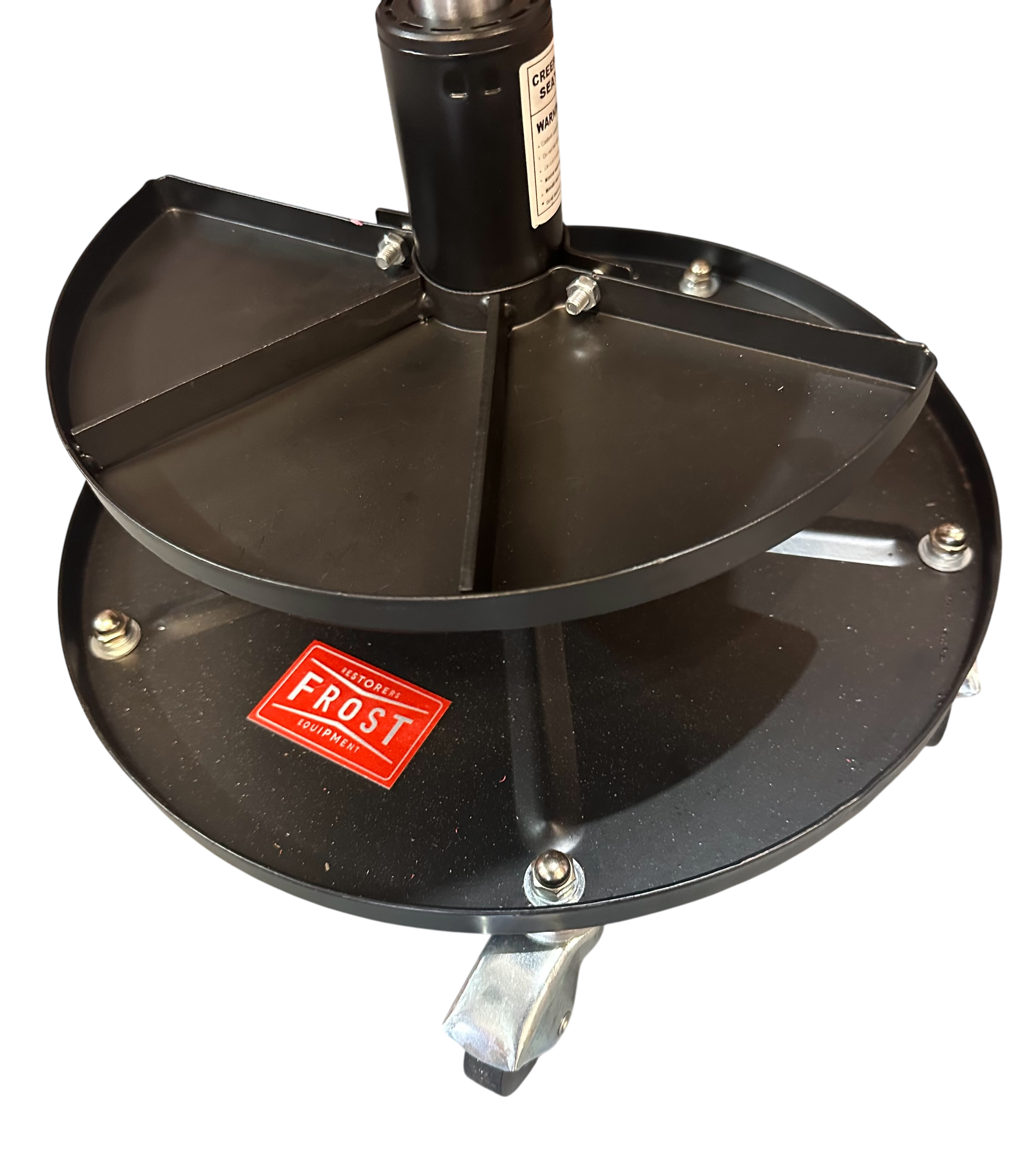 40" Ergonomic Heavy Duty Plastic Creeper & Premium Heavy Duty Adjustable Workshop Seat - Image 7