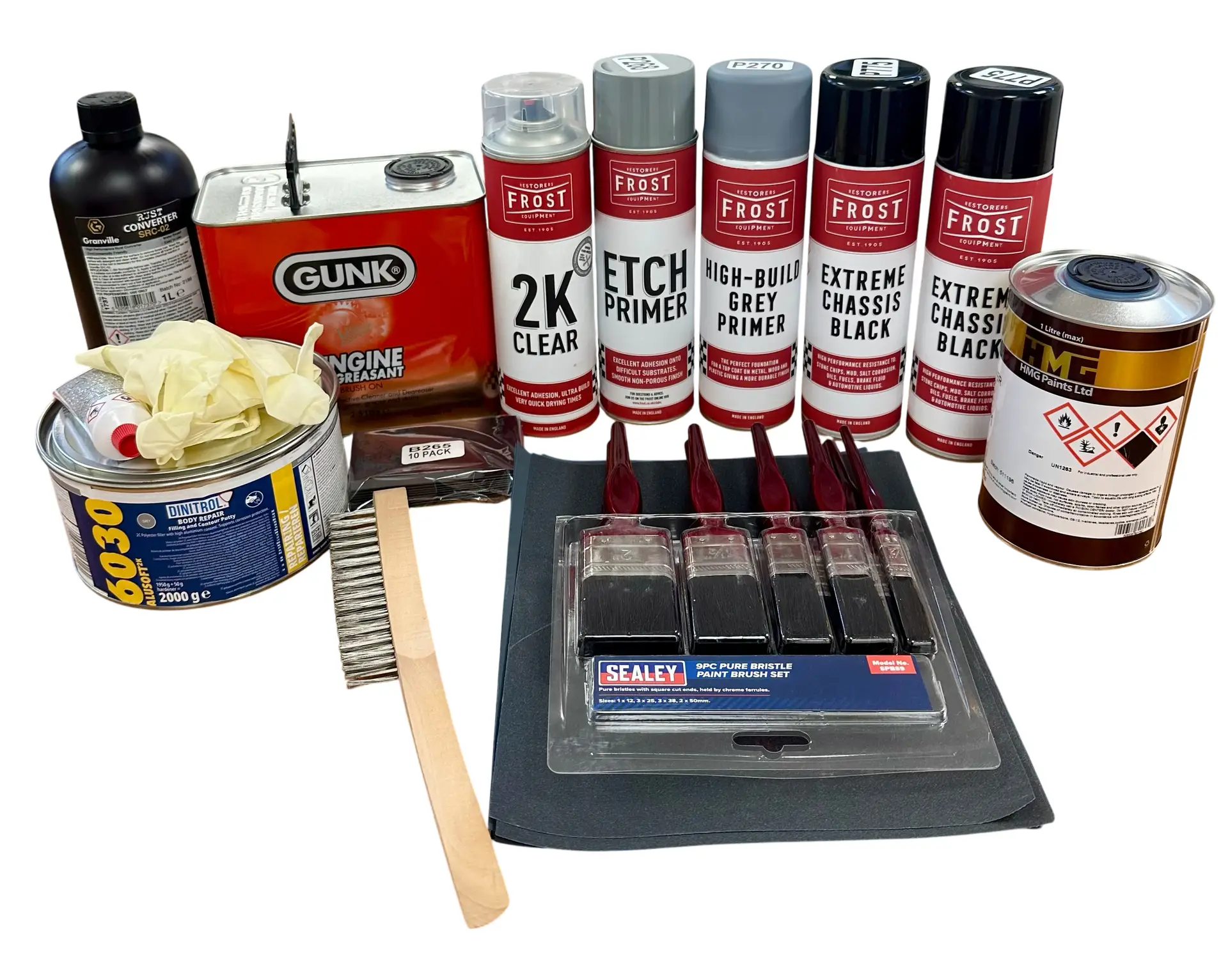 Complete Full Body Work & Paint Kit