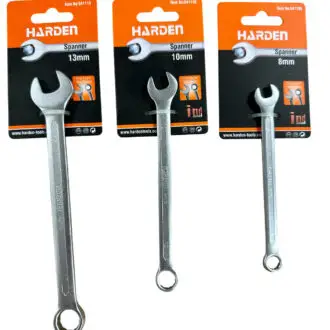 Harden Combination Spanner Bundle – 3 Piece Europe Combination Type Set