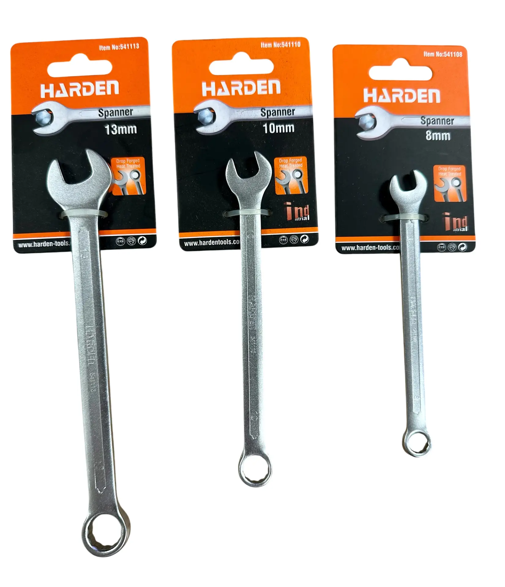 Harden Combination Spanner Bundle – 3 Piece Europe Combination Type Set