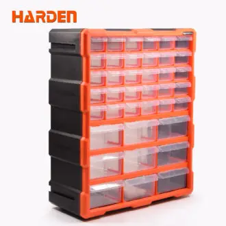 Modular Storage Tower – Heavy Duty Multi-Drawer Tool Storage System with 39 Drawers