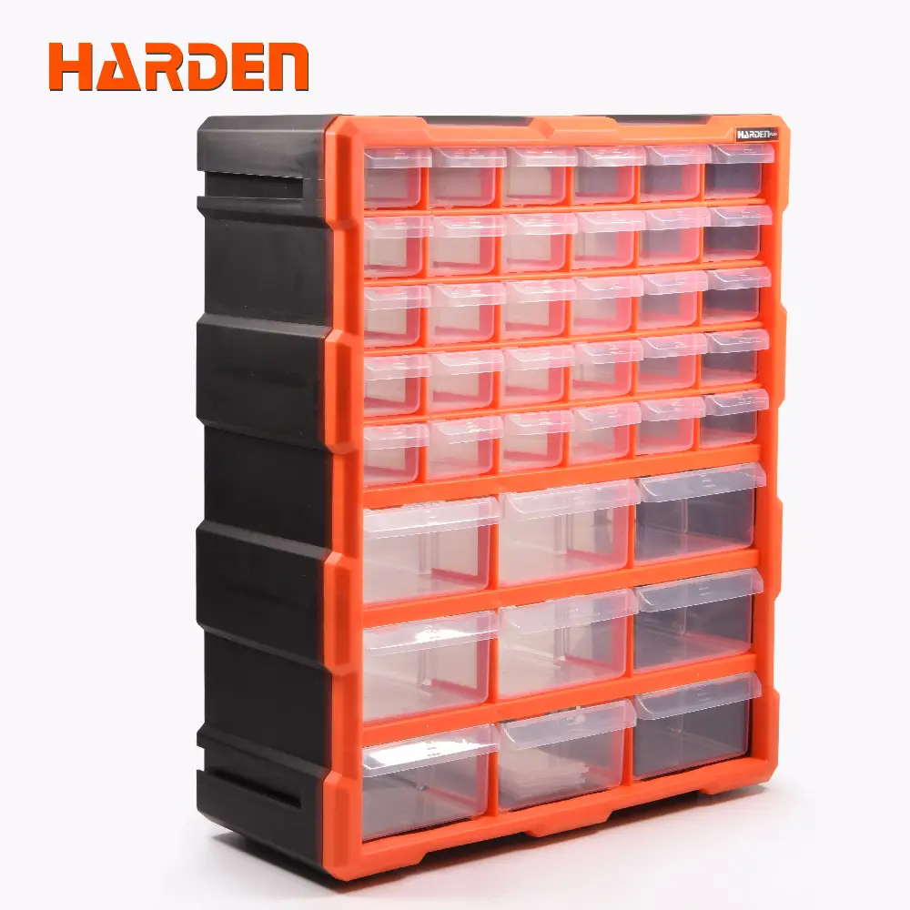 Modular Storage Tower – Heavy Duty Multi-Drawer Tool Storage System with 39 Drawers