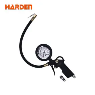 Oil-Immersed Pressure Gauge – Heavy Duty Liquid Filled Gauge for Accurate Air, Water & Hydraulic Pressure Measurement (0-200psi)