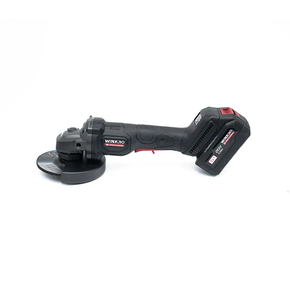 20V Cordless Angle Grinder – 125mm (5") Brushless with 2 x 4.0Ah Battery + 1 x 4A Battery Charger - Image 4
