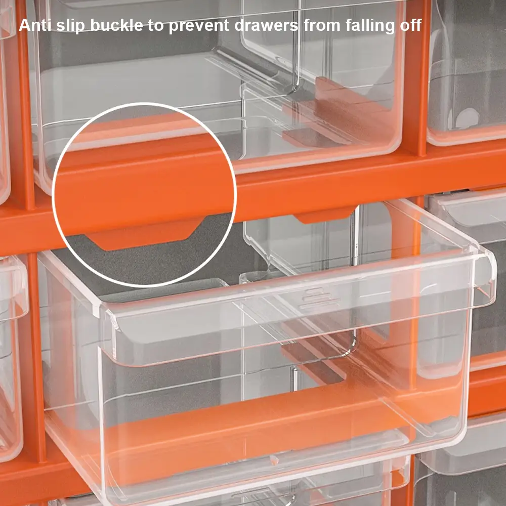 Modular Storage Tower – Heavy Duty Multi-Drawer Tool Storage System with 39 Drawers - Image 2