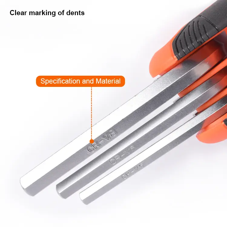 Harden 8-in-1 Folding SAE Hex Key Set – Compact Metric Allen Key Tool - Image 5