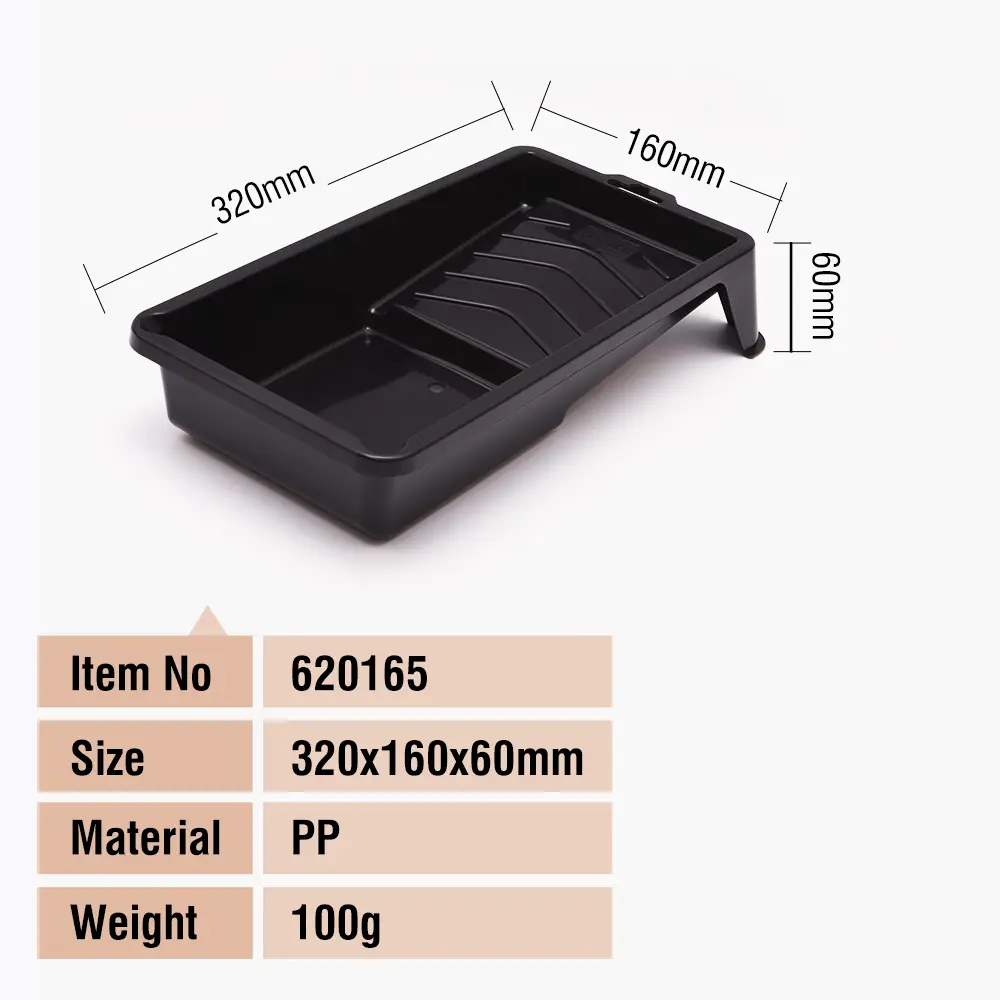 4" Paint Tray – Durable Compact Paint Roller Tray for Smooth Painting, Decorating & DIY Projects - Image 2