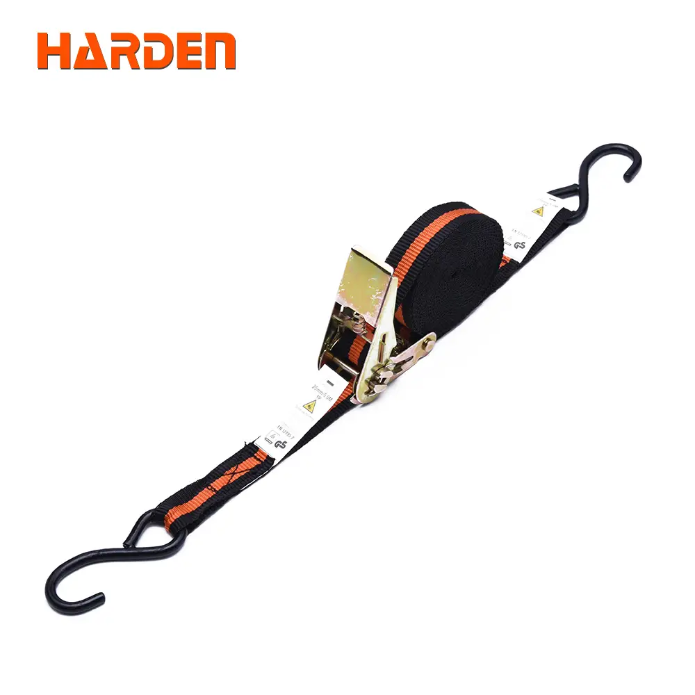 Ratchet Tie Down Straps – Heavy Duty Cargo Lashing Straps for Trailers, Vans, Trucks & Load Securing (25mm x 5m)