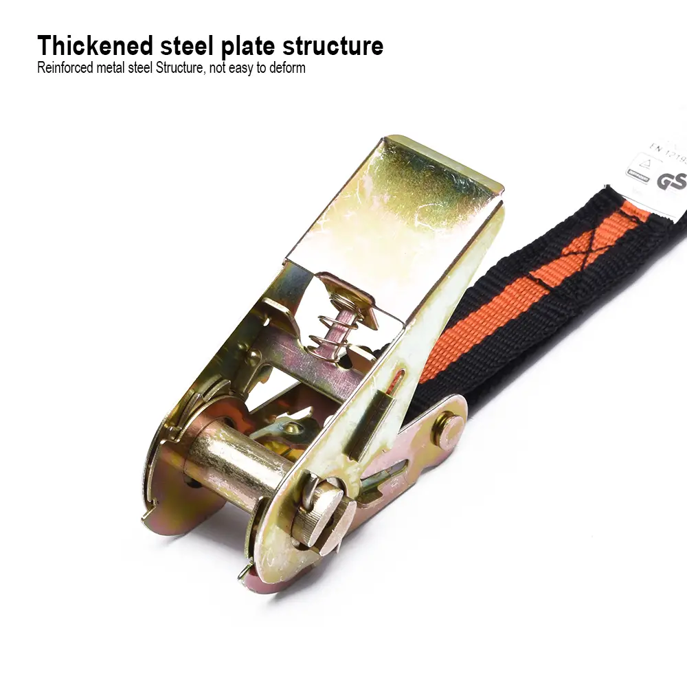 Ratchet Tie Down Straps – Heavy Duty Cargo Lashing Straps for Trailers, Vans, Trucks & Load Securing (25mm x 5m) - Image 3