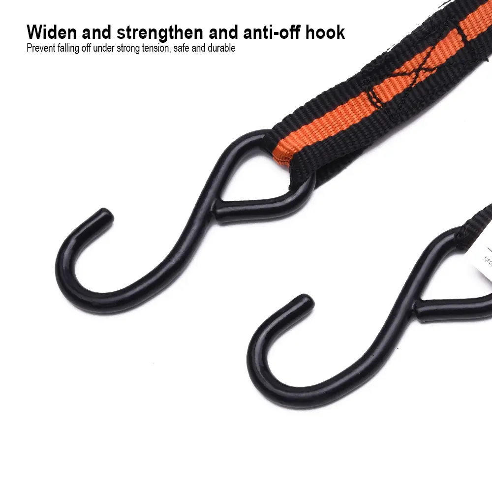 Ratchet Tie Down Straps – Heavy Duty Cargo Lashing Straps for Trailers, Vans, Trucks & Load Securing (25mm x 5m) - Image 4