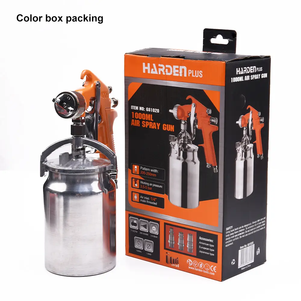 Air Spray Gun – High Pressure HVLP Paint Spray Gun for Professional Finishing (1000ml) - Image 6