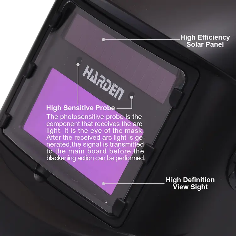 Auto Darkening Welding Helmet with Adjustable Shade for MIG, TIG & ARC Welding Safety - Image 5