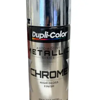 Dupli-Color® Chrome Metallic Spray Paint – High Gloss Automotive Chrome Finish for Trim, Grilles & Bumpers (11oz)