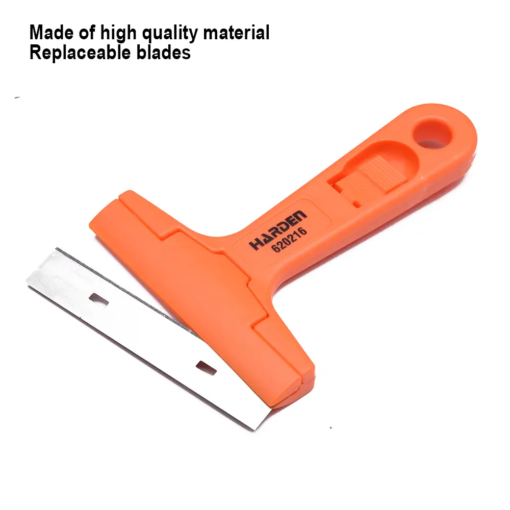 Plastic Scraper with Replaceable Blades (145mm x 100mm) - Image 2