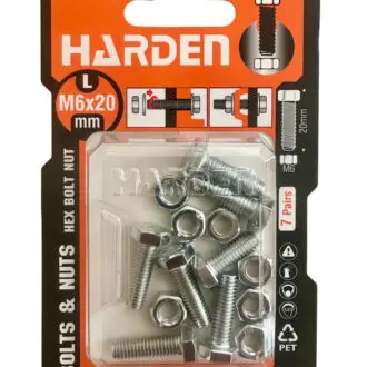 Nut & Bolt HEX Sets - 8 Different Sizes - Choose your size from the dropdown below