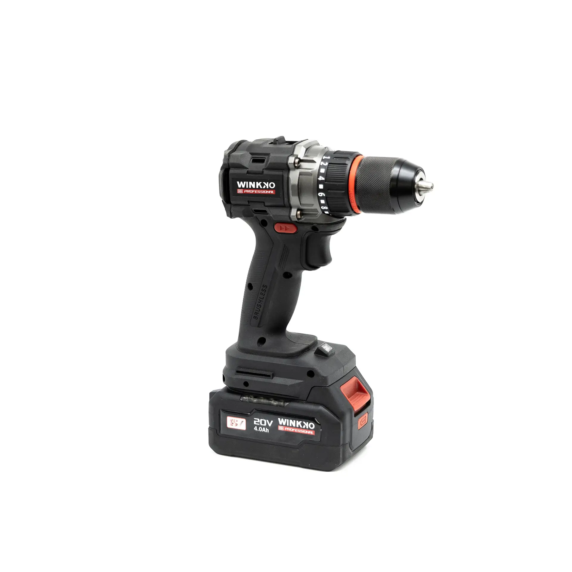 20V Brushless Cordless Drill – 2×4.0Ah Batteries + 4A Battery Charger & Carry Case - Image 3