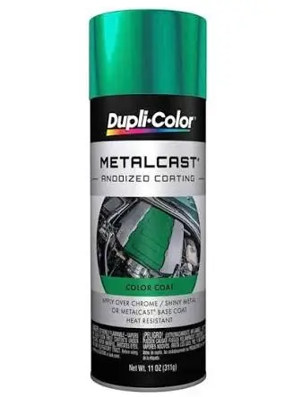 Metalcast® Green Anodized Coating
