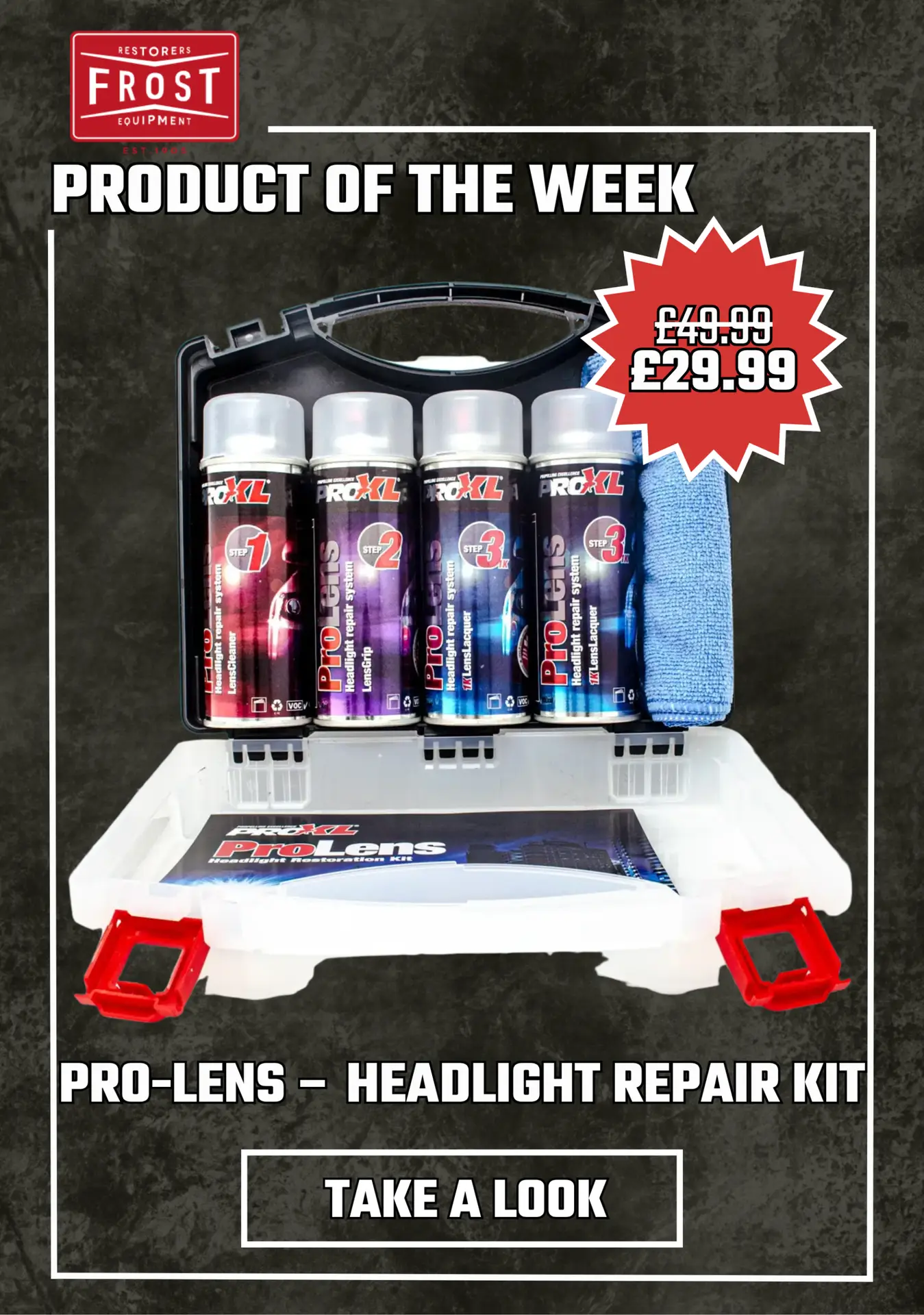 Frost Web Cards - ProLens – Headlight Repair Kit - PoW