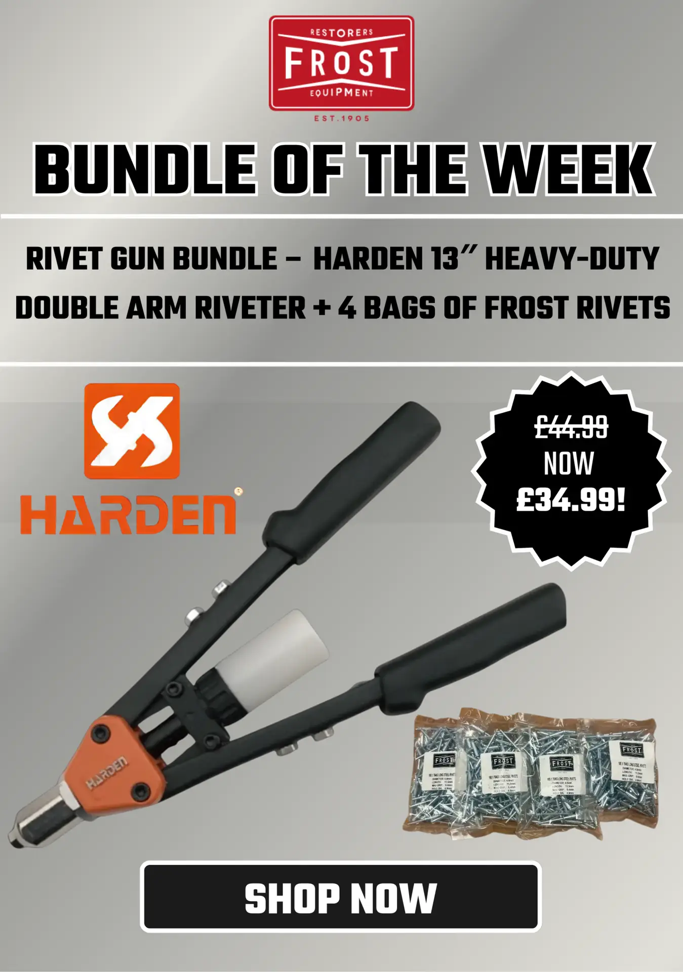 Frost Web Cards - Rivet Bundle