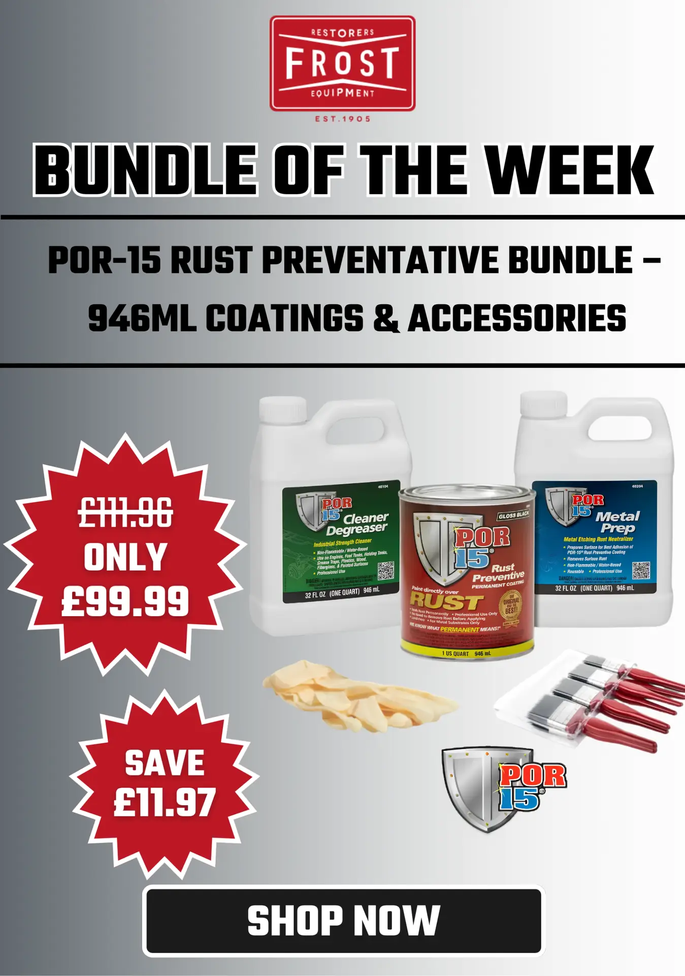 Frost Web Cards - POR15-BUNDLE