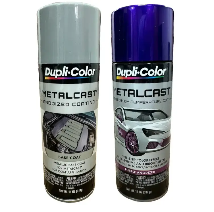 Dupli-Color Metalcast Purple & Base Coat Bundle (2 x 311g Aerosols)