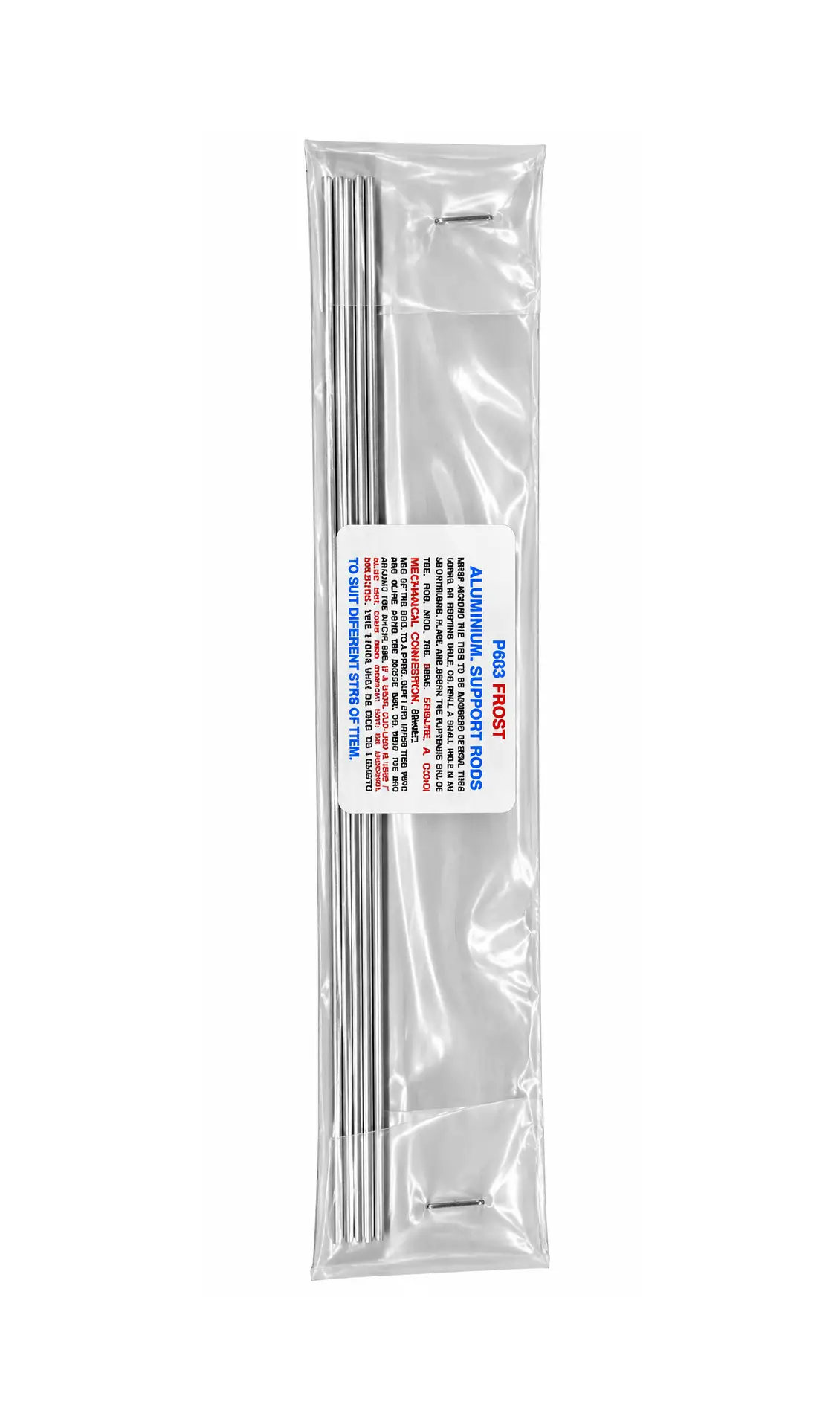 Aluminium Support Rods for Anodising