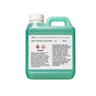 Frost Matt Nickel Plating Solution – 1 Litre