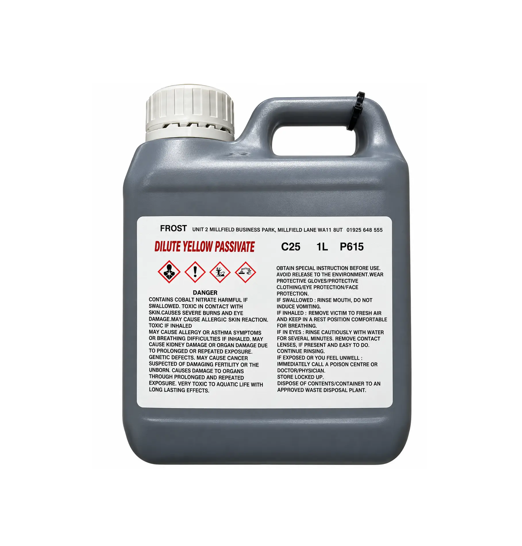 Yellow Passivate Solution 1L
