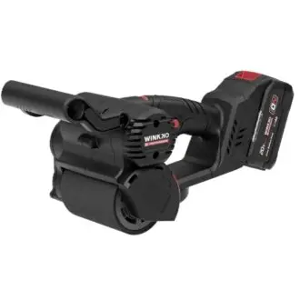 20V Cordless Surface Renovation Tool (80×100mm, 6‑Belt Kit) + 2 x 40Ah Batteries & 1 x 4A Battery Charger
