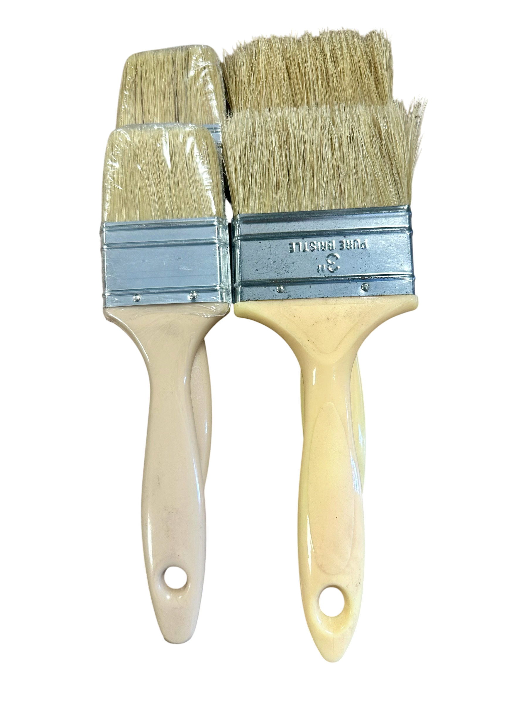 4 Piece Fibreglass GRP Resin Laminating Brush Set