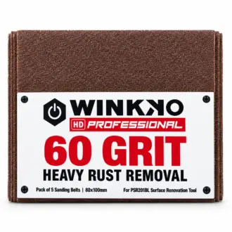 60 Grit Sanding belts for PSR201BL - 5 Pack