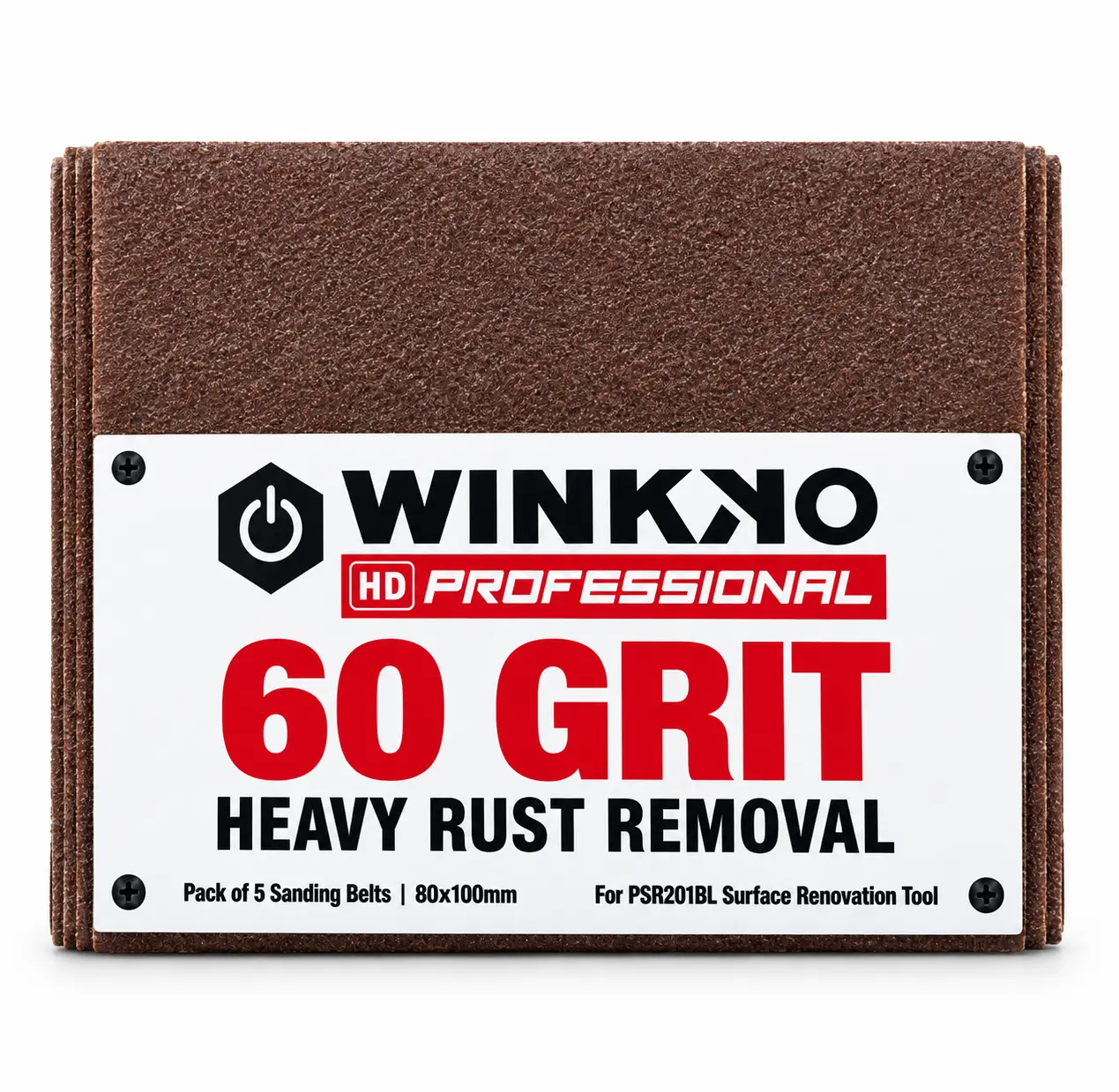 60 Grit Sanding belts for PSR201BL - 5 Pack